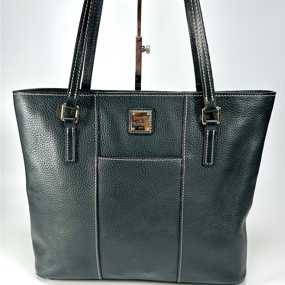 Dooney & Bourke Lexington Pebble Grain
Black Leather Tote Bag - Picture 4 of 12